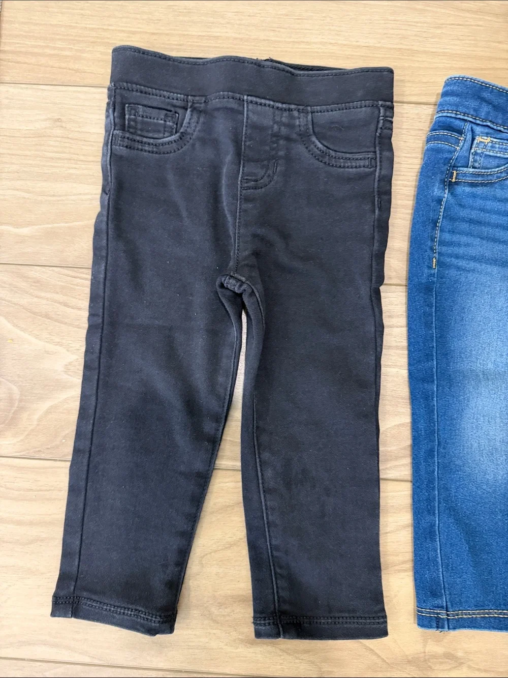 jumping beans Kids 3-Pack Jeggings in Black and Two Blues